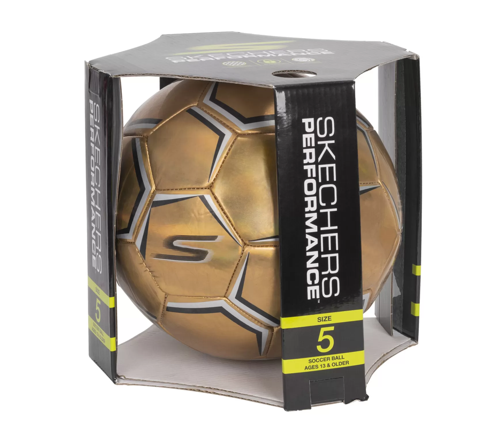 Hex Shadow Size 5 Soccer Ball | Skechers Fashion