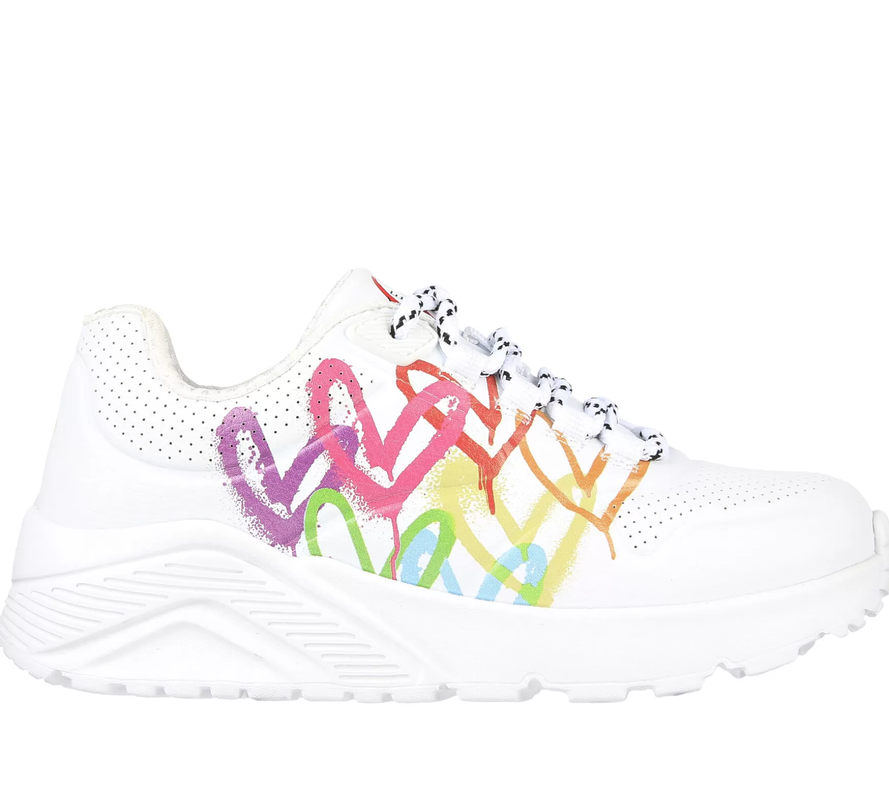 JGoldcrown: Uno Lite - Love Brights | Skechers Fashion