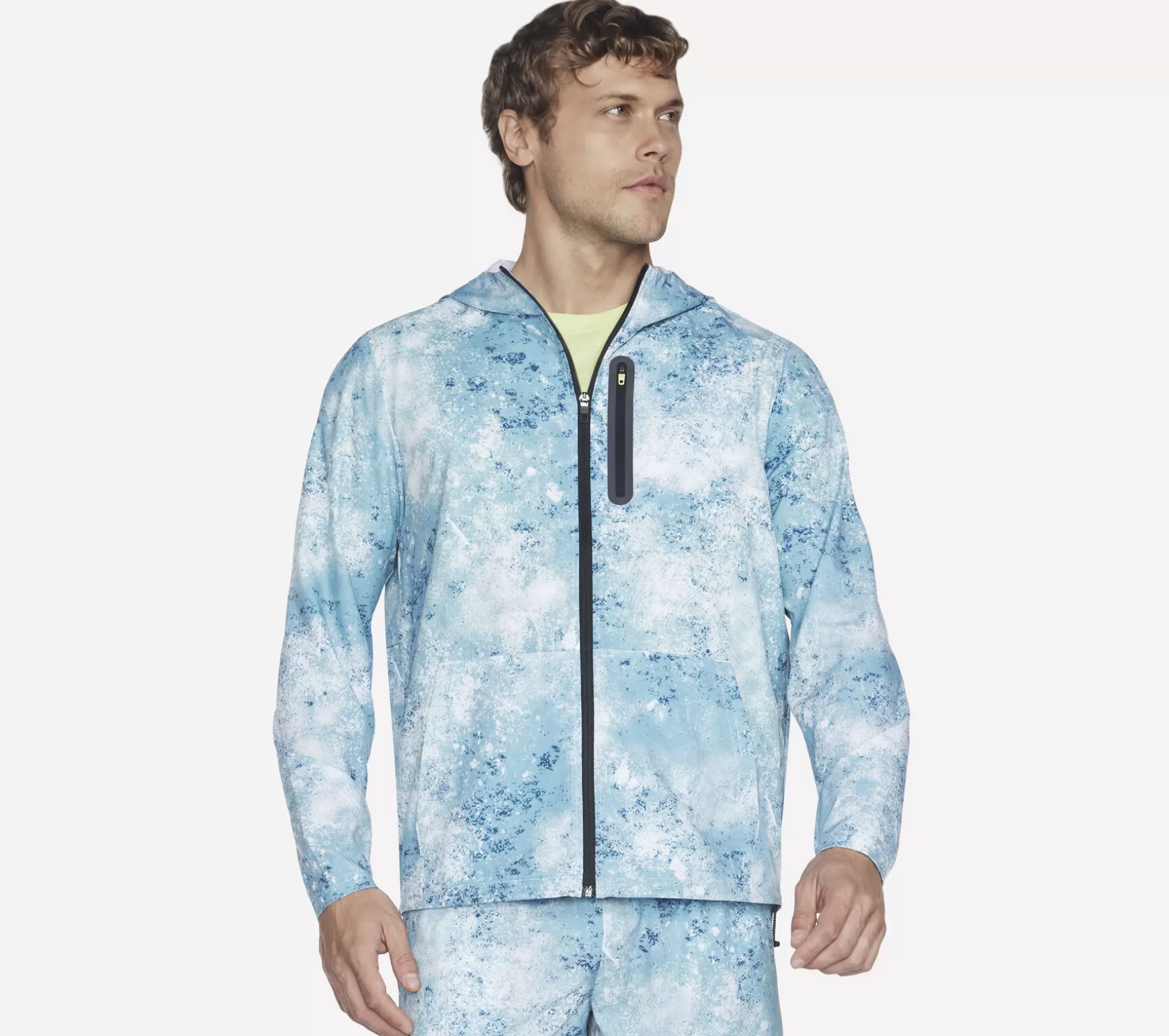 Razor Printed Full Zip Jacket | Skechers Discount