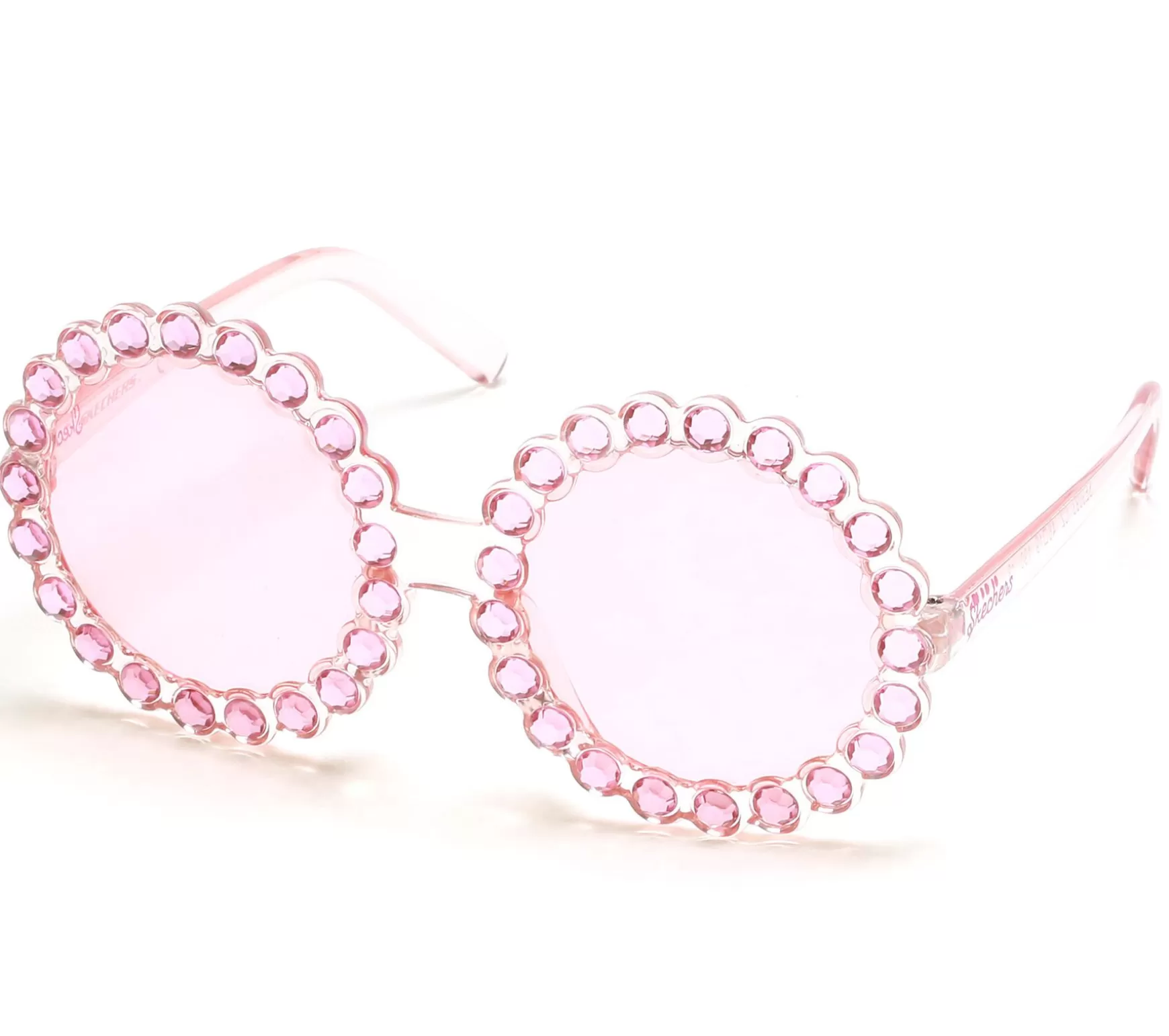 Round Rhinestone Sunglasses | Skechers Best