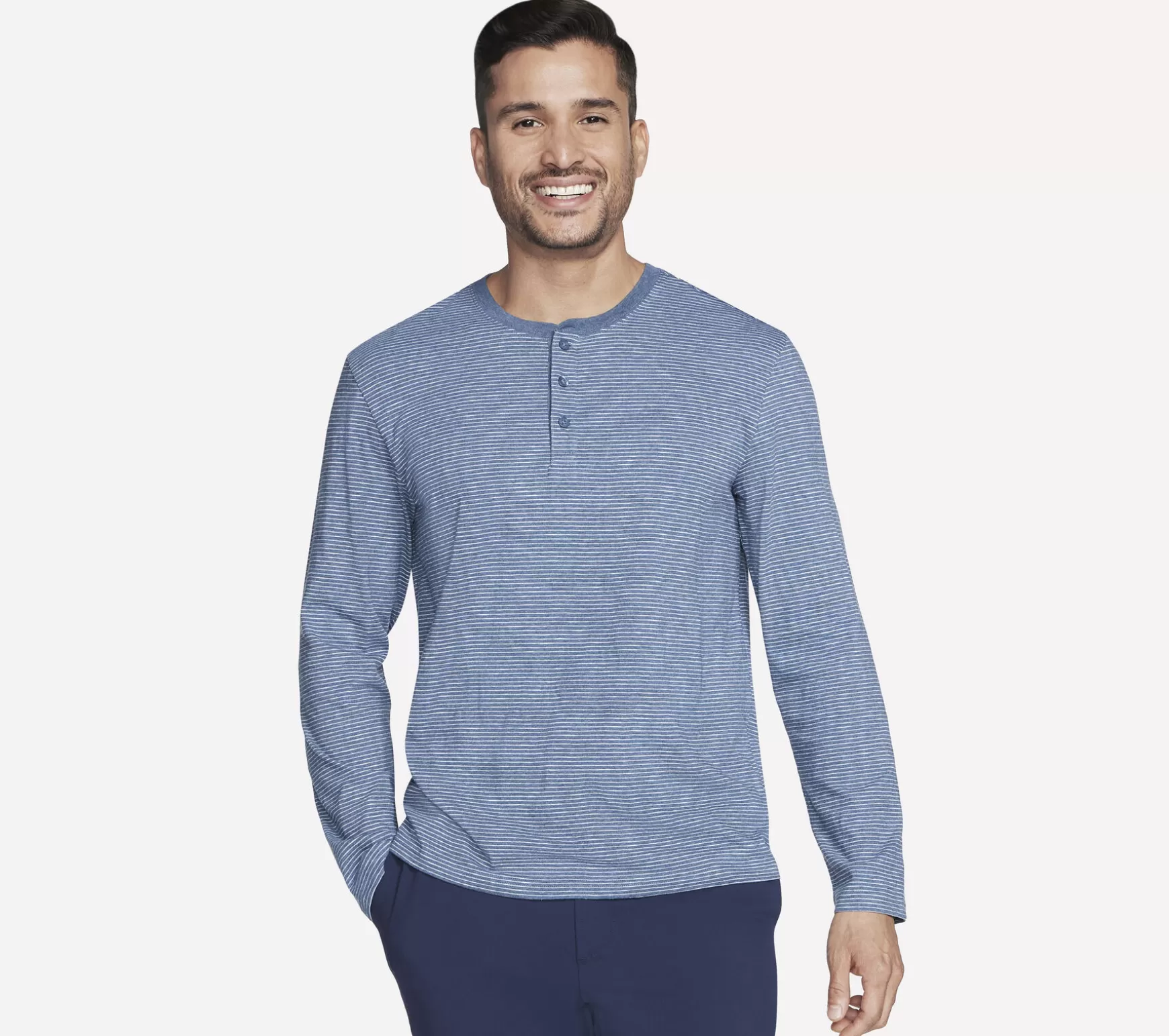 Skech Jersey Henley | Skechers Hot