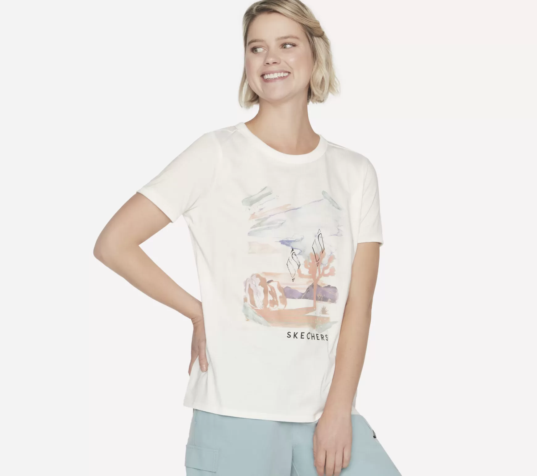 Airbrush Tee | Skechers Best Sale