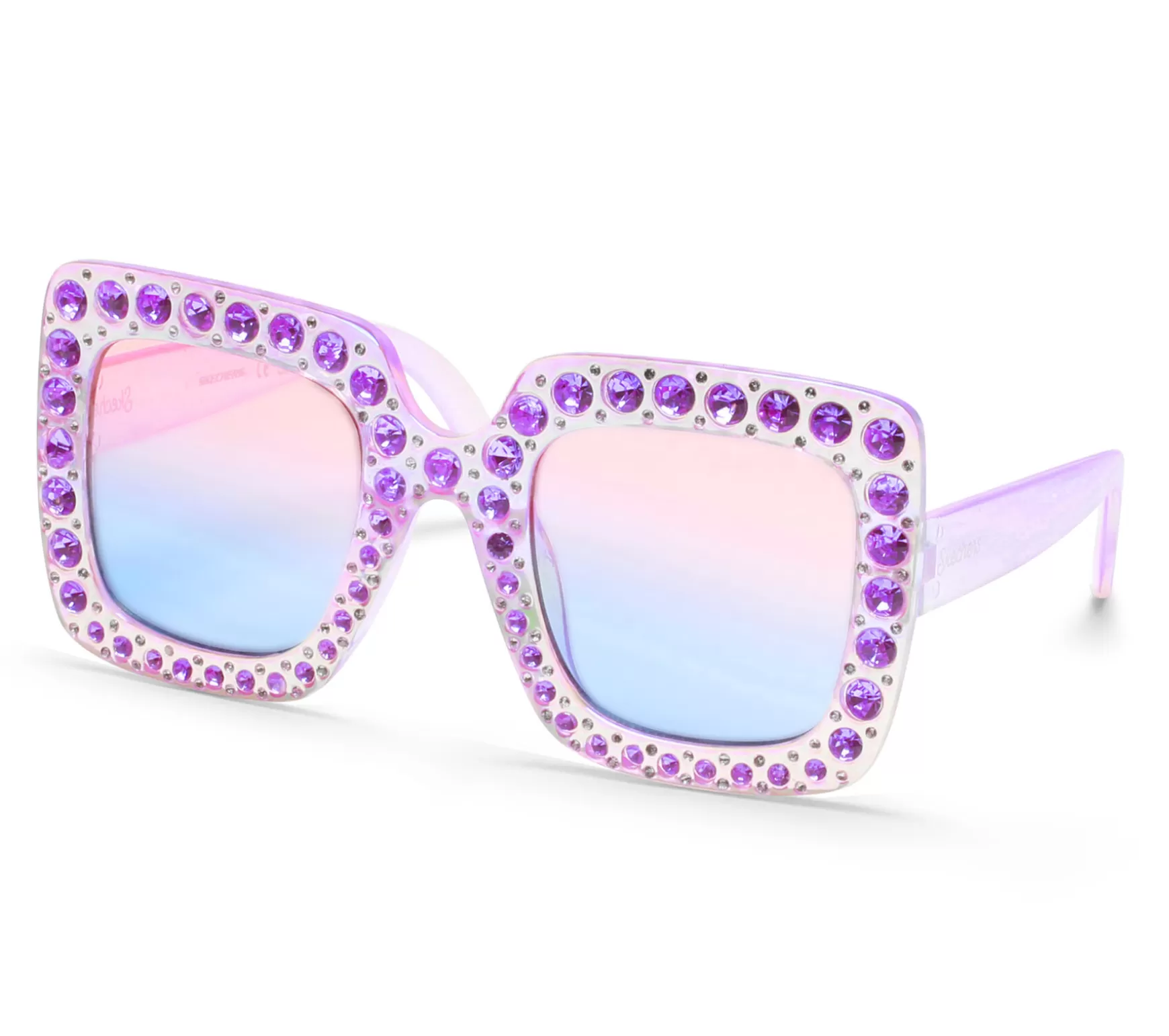 Square Rhinestone Sunglasses | Skechers Discount